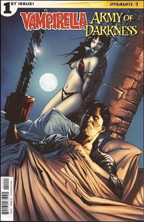 Vampirella/Army of Darkness issue 1-B Jae Lee Cover