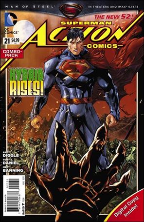 Action Comics (2011) issue 21-C Unbagged Combo Pack