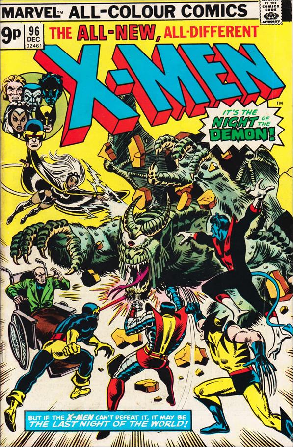 X-Men (1963) issue 96-B UK Price Cover