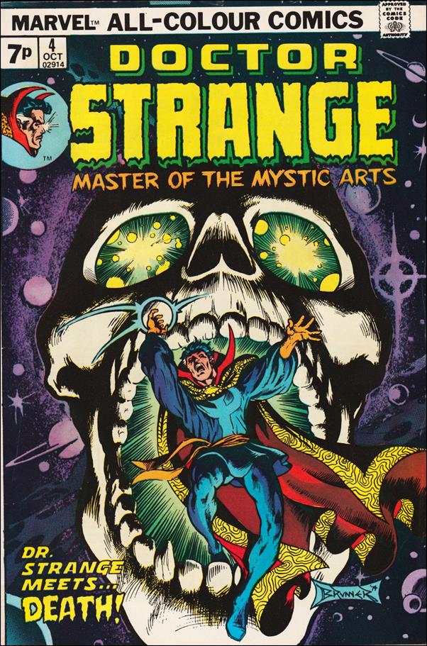 Doctor Strange (1974) issue 4-B UK Price Cover