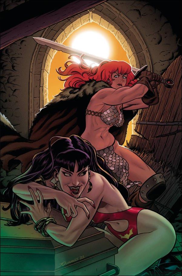 Vampirella Versus Red Sonja issue 3-J Joe Quinones 1:30 Virgin Cover
