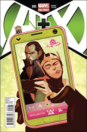 A+X issue 5-B 1:25 Cover