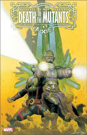 A.X.E.: Death to the Mutants issue 2 Esad Ribic Cover