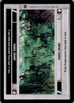 Star Wars: Coruscant Limited (Base Set) card 72 Naboo: Swamp