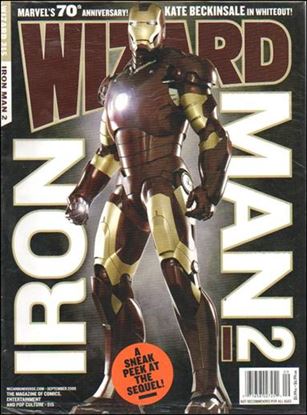 Wizard: The Magazine of Comics, Entertainment and Pop Culture issue 215-B Iron Man 2 Photo Cover