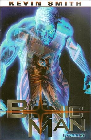Bionic Man issue 3-C Alex Ross Negative Art Effect Cover