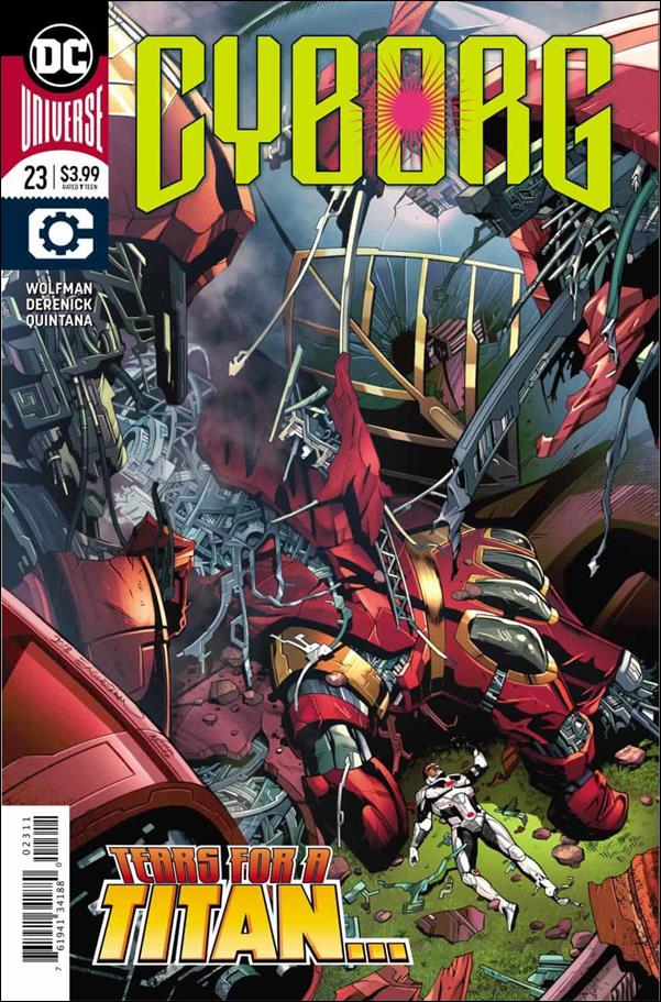 Cyborg (2016) issue 23 Dale Eaglesham Cover