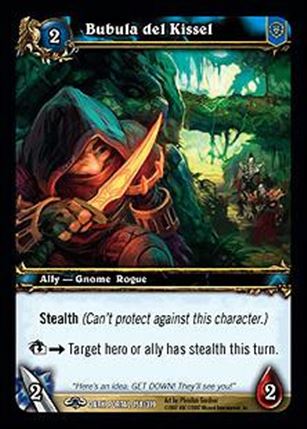 World of Warcraft: Through the Dark Portal (Base Set) card 158 Bubula del Kissel