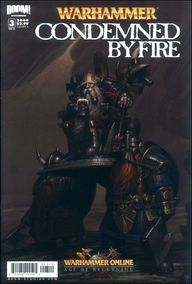Warhammer: Condemned by Fire issue 3 Chris Dien Cover