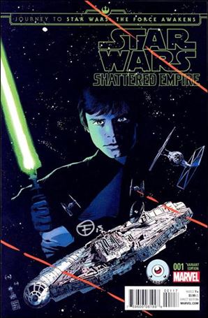 Journey to Star Wars: The Force Awakens - Shattered Empire issue 1-Q Francesco Francavilla Third Eye Comics Cover