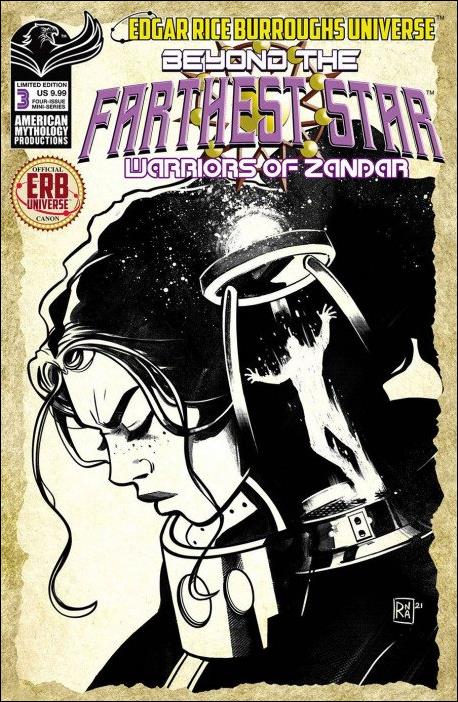 Beyond the Farthest Star issue 3-B Limited Edition Cover 1/350