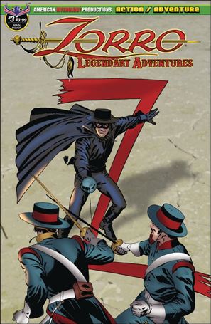 Zorro: Legendary Adventures issue 3 Standard Cover