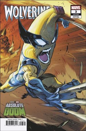Wolverine (2024) issue 3-C Iban Coello Marvel Fortnite Cover