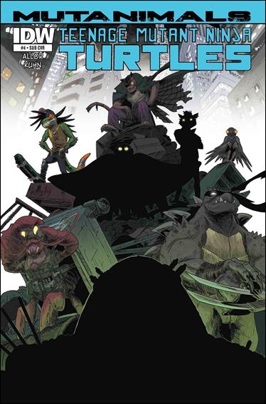 Teenage Mutant Ninja Turtles: Mutanimals issue 4-B Ben Bates Subscription Cover