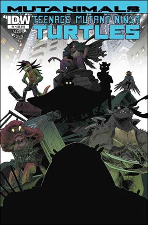 Teenage Mutant Ninja Turtles: Mutanimals issue 4-B Ben Bates Subscription Cover