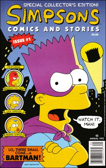 Simpsons Comics and Stories issue 1-D Mini-Comic Butterfinger Giveaway Edition