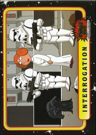 Family Guy Presents Episode IV A New Hope (Base Set) card 13 Interrogation