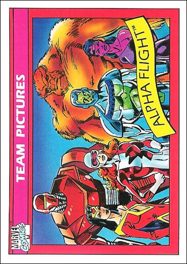 Marvel Universe: Series 1 (Base Set) card 148 Alpha Flight
