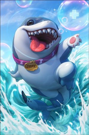 Jeff the Land Shark issue 1-H Stanley 'Artgerm' Lau Virgin 1:100 Cover