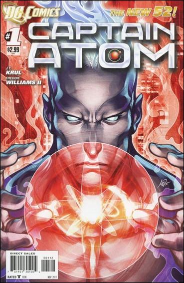 Captain Atom (2011) issue 1-B Red Cover (2nd Printing)