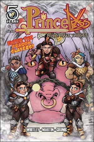 Princeless: Make Yourself issue 1 Group Cover