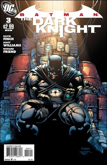 Batman: The Dark Knight (2011/01) issue 3 David Finch Cover