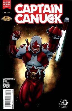 Captain Canuck (2015) issue 4-D Dan Hammond London Comic Con Cover 1/600