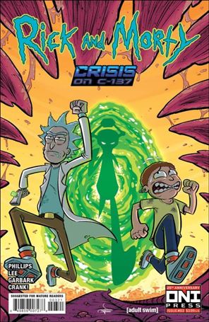 Rick and Morty: Crisis on C-137 issue 3-B Julien Paré-Sorel Cover