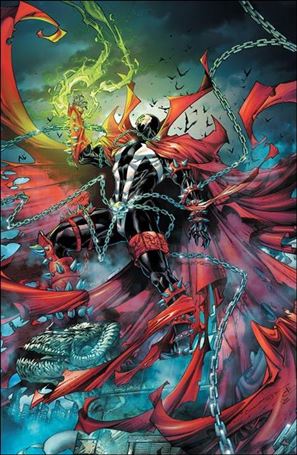 Spawn issue 360-D Brett Booth Virgin 1:50 Cover