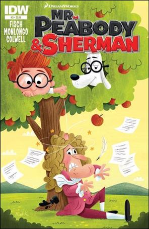 Mr. Peabody & Sherman issue 3 Matt Kaufenberg Cover