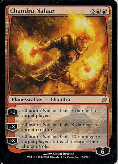 Magic the Gathering: Lorwyn (Base Set) card 159 Chandra Nalaar