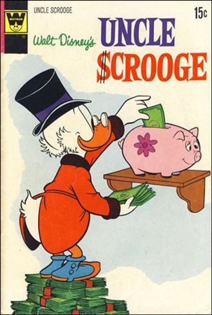 Walt Disney's Uncle Scrooge issue 98-B Whitman Cover