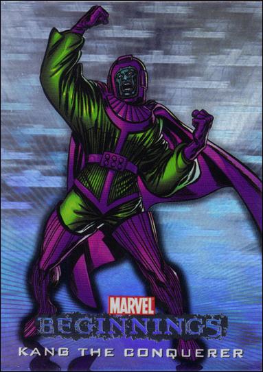 Marvel Beginnings: Series 1 (Marvel Villains Hologram Subset) card H-20 Kang the Conqueror