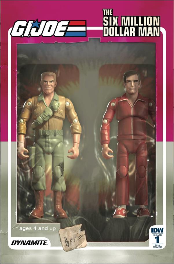 G.I. Joe: A Real American Hero vs The Six Million Dollar Man issue 1-C Michael Adams 1:10 Action Figure Cover