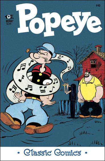 Classic Popeye issue 40 Bud Sagendorf Cover