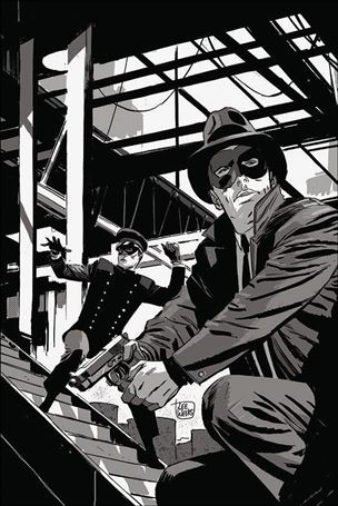 Green Hornet (2020) issue 2-F Lee Weeks Black & White Virgin Cover