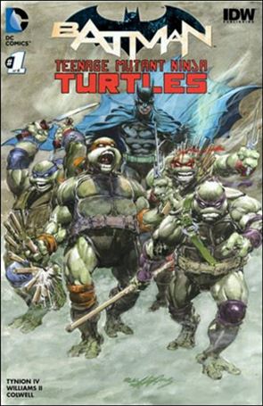 Batman/Teenage Mutant Ninja Turtles issue 1-D Neal Adams Dynamic Forces Cover