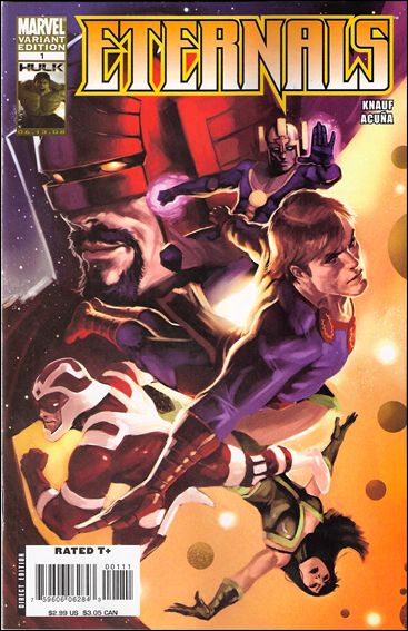 Eternals (2008) issue 1-B Olivier Coipel Cover