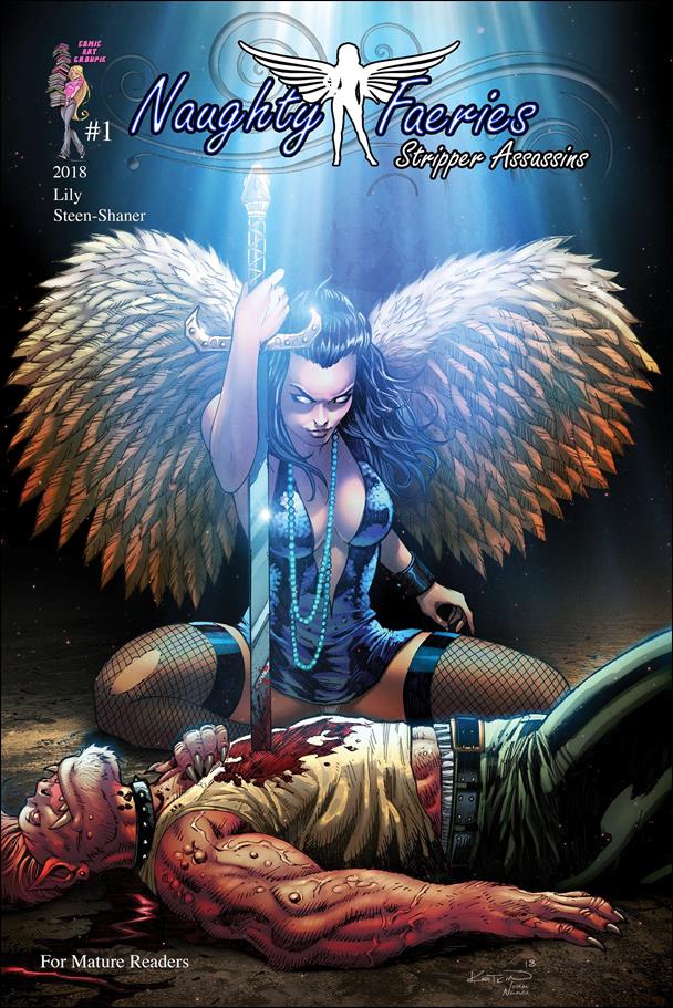 Naughty Faeries Stripper Assassins issue 1-I Alex Kotkin Cover