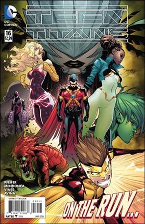 Teen Titans (2014) issue 16 Jorge Jimenez Cover