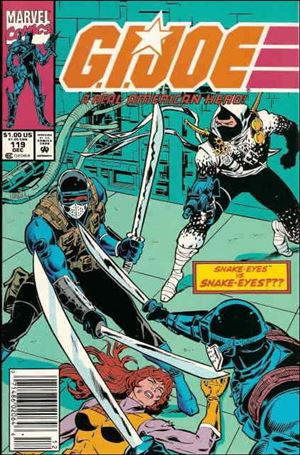 G.I. Joe: A Real American Hero issue 119-B Newsstand Cover