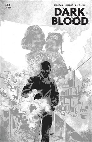Dark Blood issue 6-C Valentine De Landro 1:10 Black & White Cover