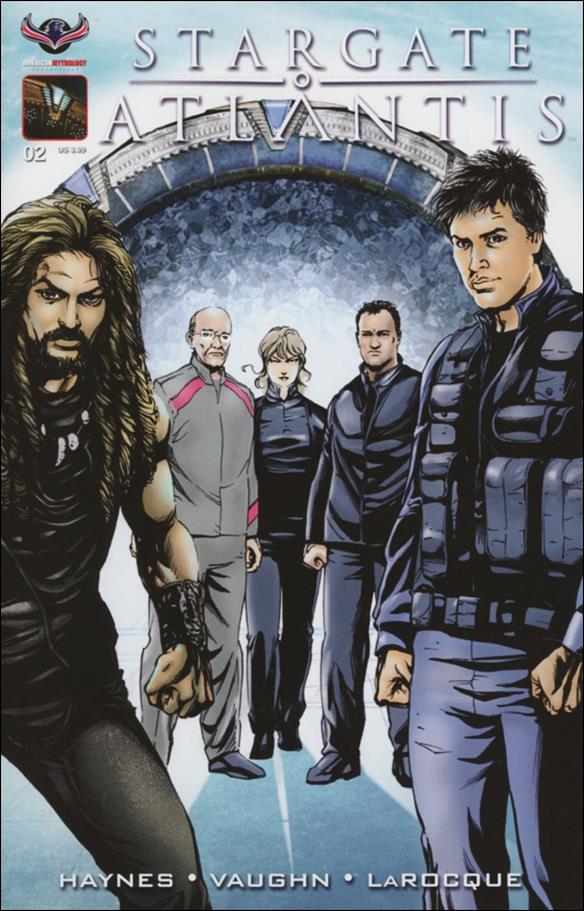 Stargate Atlantis: Back to Pegasus issue 2-B Greg LaRocque Wraparound Cover