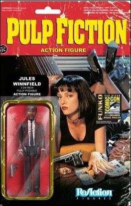 ReAction: Pulp Fiction figure 1-B San Diego Comic-Con Bloody Jules Winnfield 1/2500