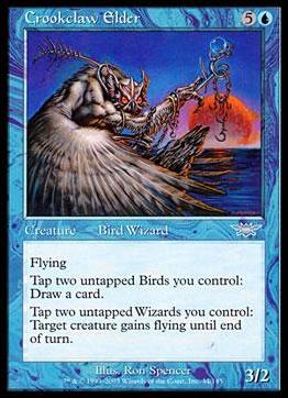 Magic the Gathering: Legions (Base Set) card 34 Crookclaw Elder