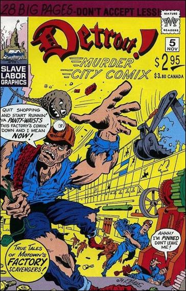 Detroit! Murder City Comix issue 5