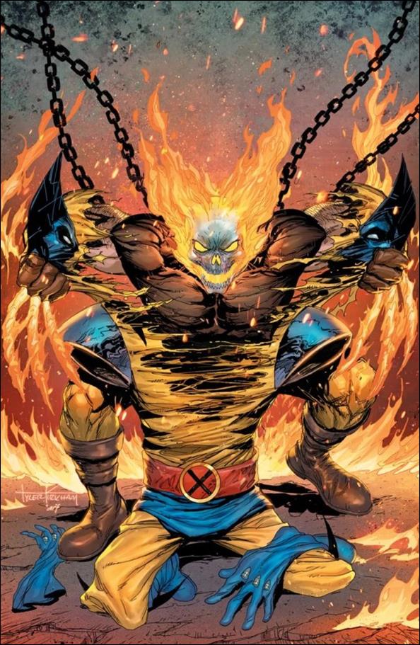 Hellverine issue 1-L Tyler Kirkham Retailer Exclusive Virgin Cover