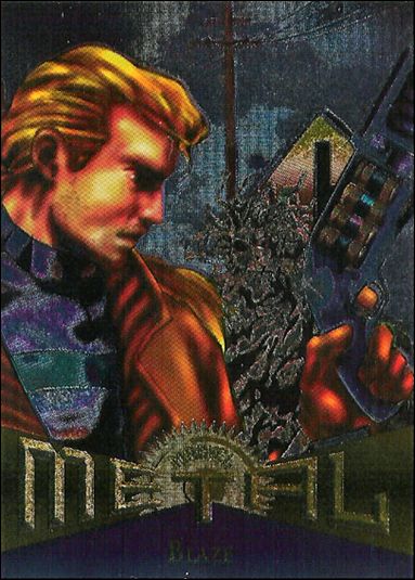 Marvel Metal (Base Set) card 57 Blaze