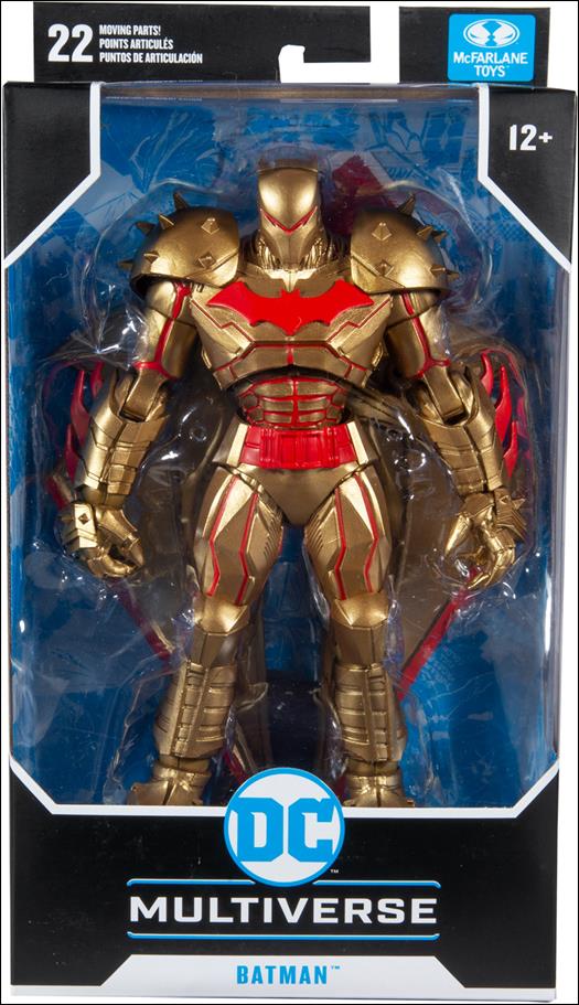McFarlane DC Multiverse figure Nn8-B Batman (Hellbat Suit - Gold Edition)