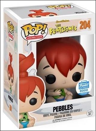 POP! Animation figure 204 Pebbles Funko Shop Exclusive 1/8000